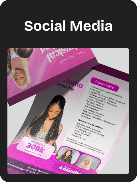 Social Media designs Content